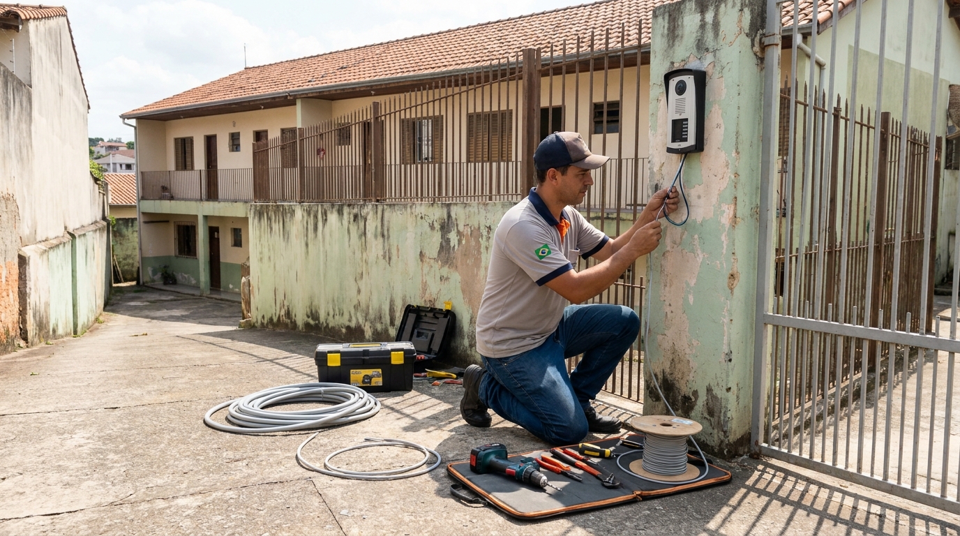 Instalação de Porteiro Eletrônico em Duque de Caxias‑RJ