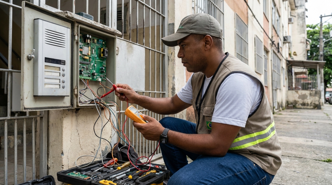 Reparo de Placa e Campainha em Duque de Caxias‑RJ