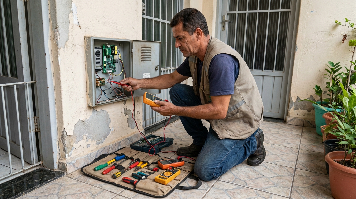 Troca de Fiação de Interfone em Duque de Caxias‑RJ
