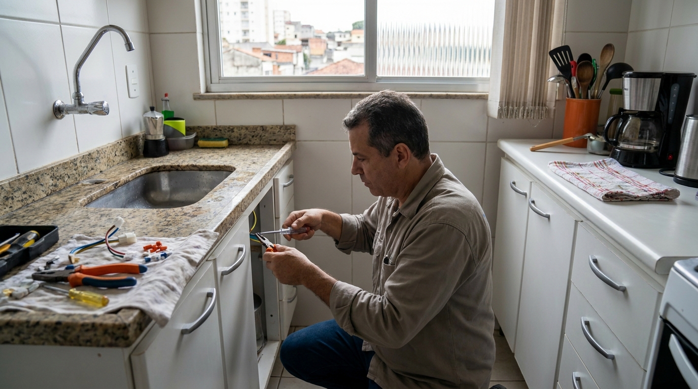 Troca de Torneira Elétrica em Duque de Caxias‑RJ